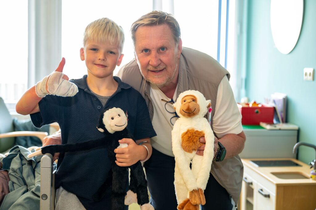 Dankzij de gulle donaties via Mijn Zaak Zoetermeer konden wij onlangs een mooie actie organiseren in het Rijnland Ziekenhuis.